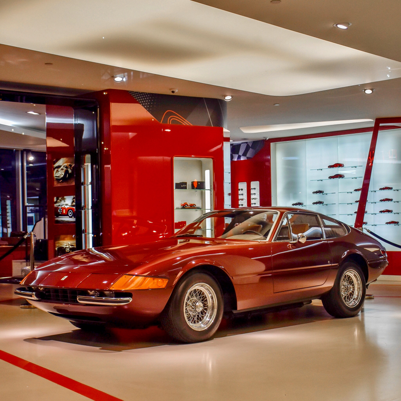 I’ve never loved the Daytona’s styling, but it looks really classy in this deep Merlot red